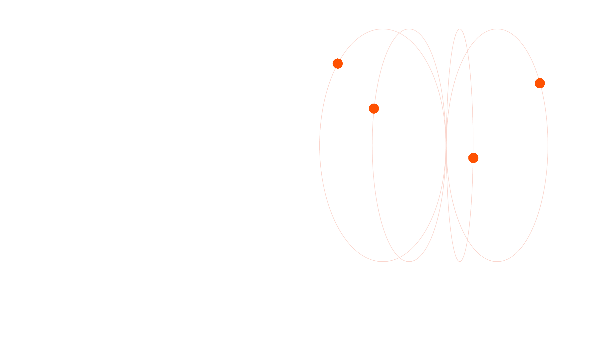 Open hand with plants behind